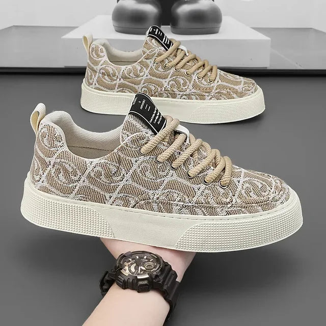 Graffiti prints black canvas sneakers mens vulcanized shoes man low top sneaker lace up trainer skateboard shoes men&