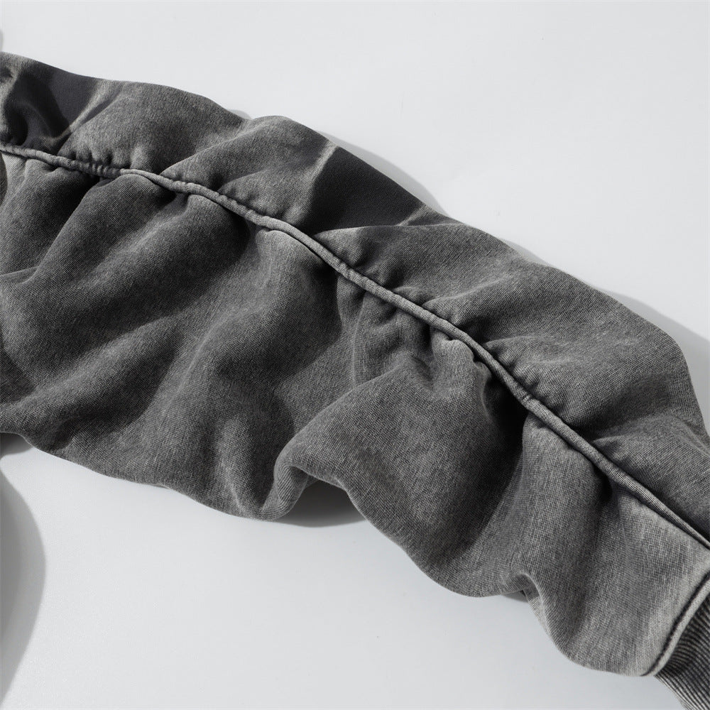 Wash water to make old hooded hoodies