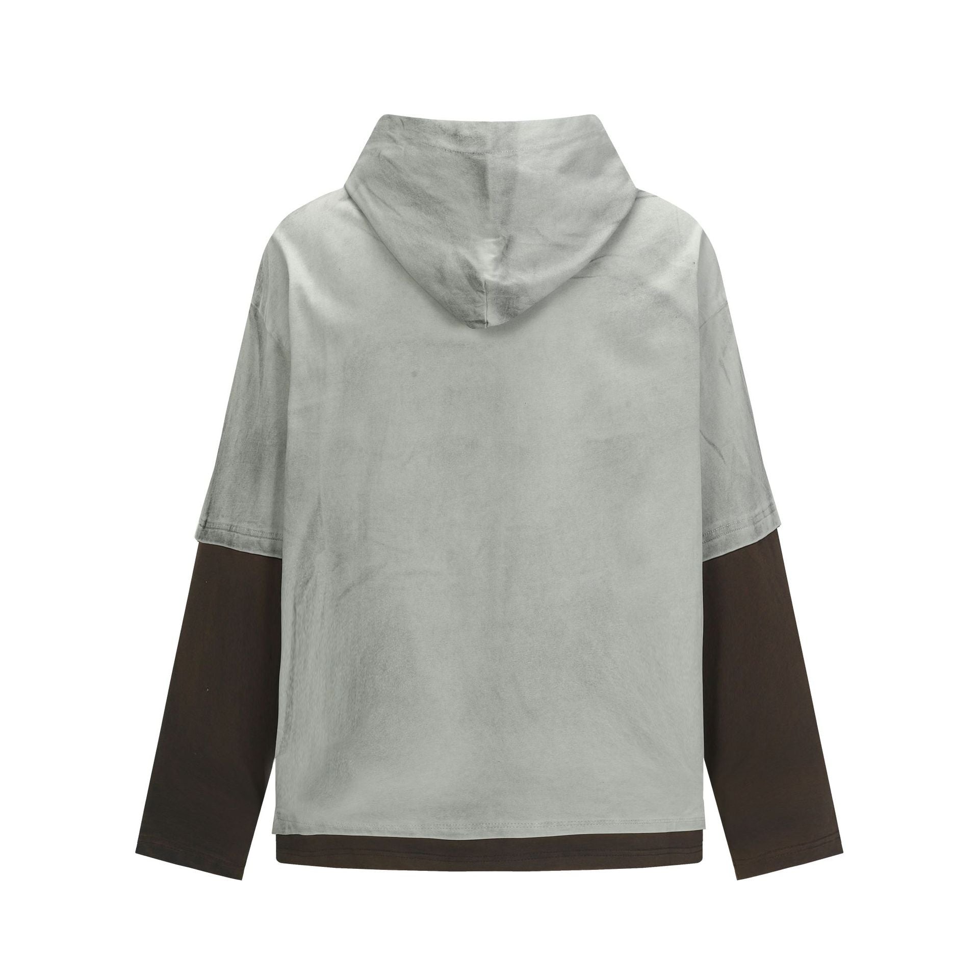 Fake two hoodies