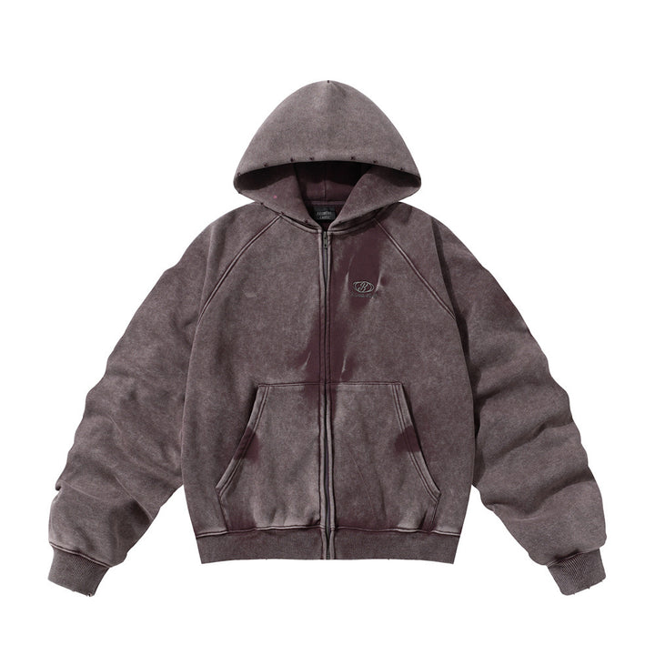 Wash water to make old hooded hoodies