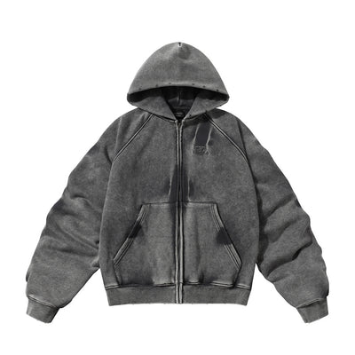 Wash water to make old hooded hoodies