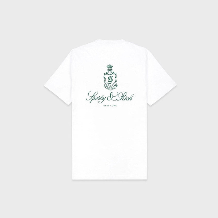 Sport&rich Men T-shirt Brand Short Sleeve Print Tshirt
