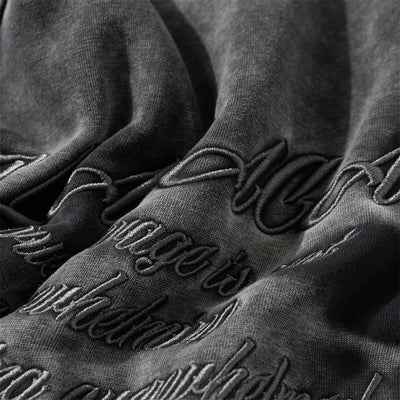 Wash water to make old hooded hoodies