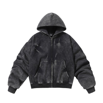 Wash water to make old hooded hoodies