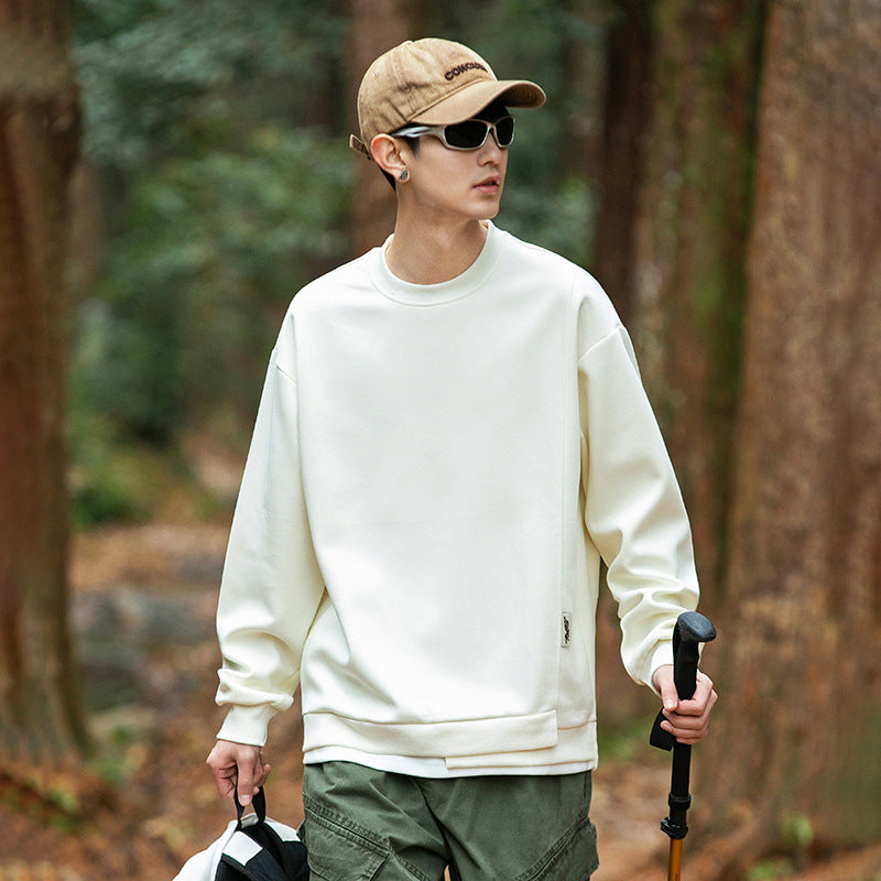 Outdoor sports vacation two men's hoodies